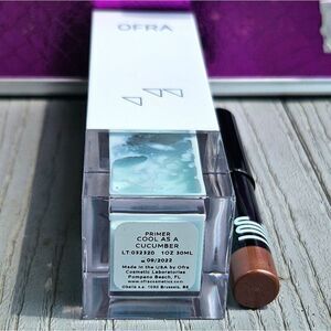 OFRA PRIMER moisturizer cool as a cucumber 1 oz & LOC shadow pre owned